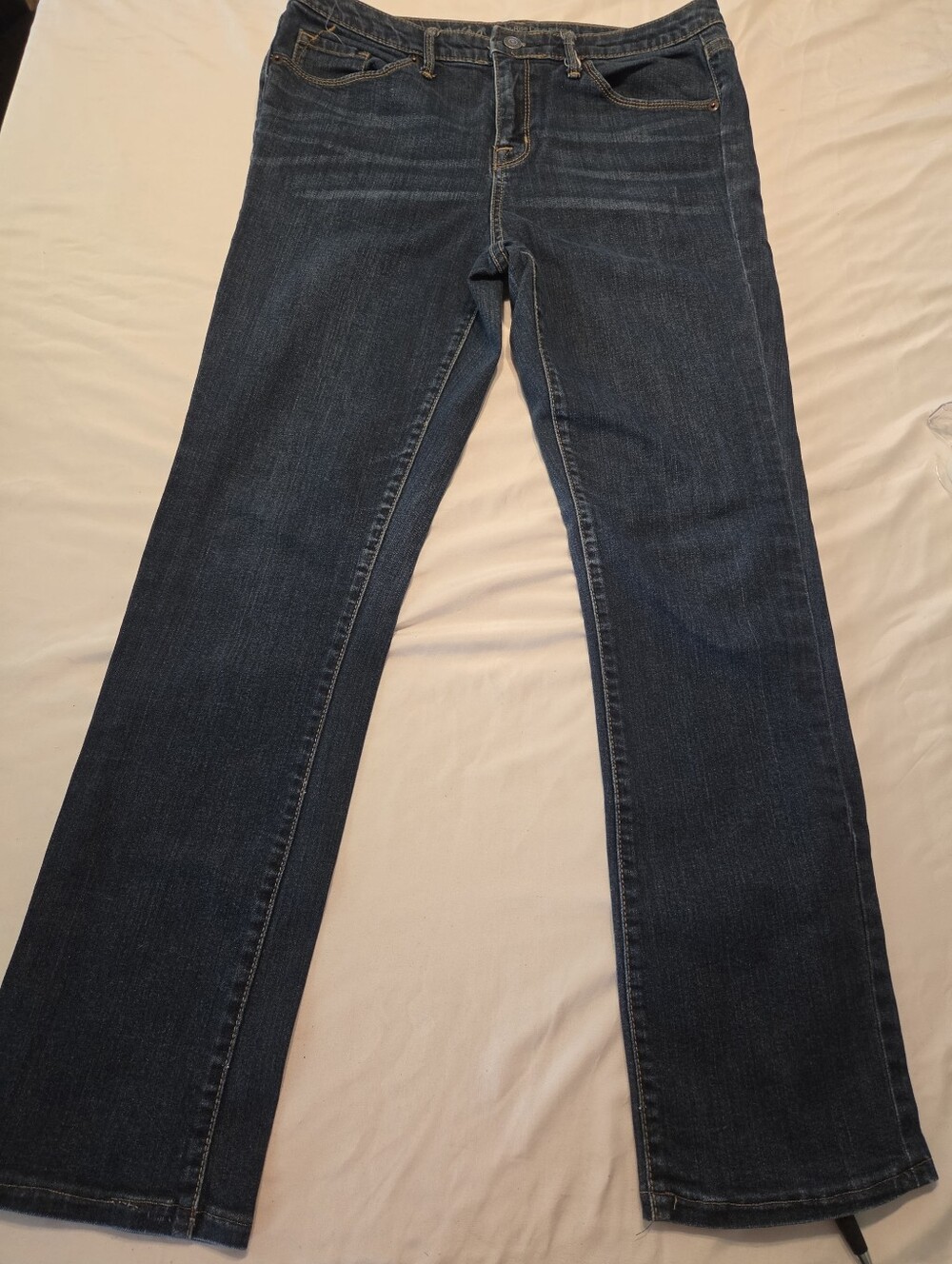 Mossimo Supply Co. Dark Blue Wide-Leg Jeans